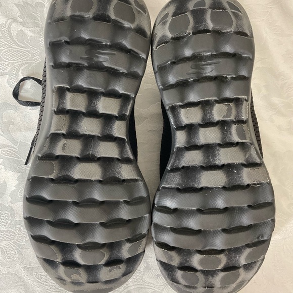 Skechers Go Walk Goga Max Gen5 Lace Up Shoes 15601 Black Womens Size 8 - Picture 6 of 6